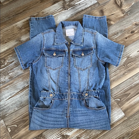 Celebrity Pink Pants - 💙Denim Jumpsuit💙